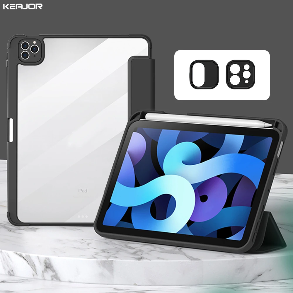 

For iPad Pro 12.9 Case Stand Funda For iPad 9th 8th 7th Generation 10.2 Cover Protective Case For iPad Air 4 5 Mini 6 2021 2022