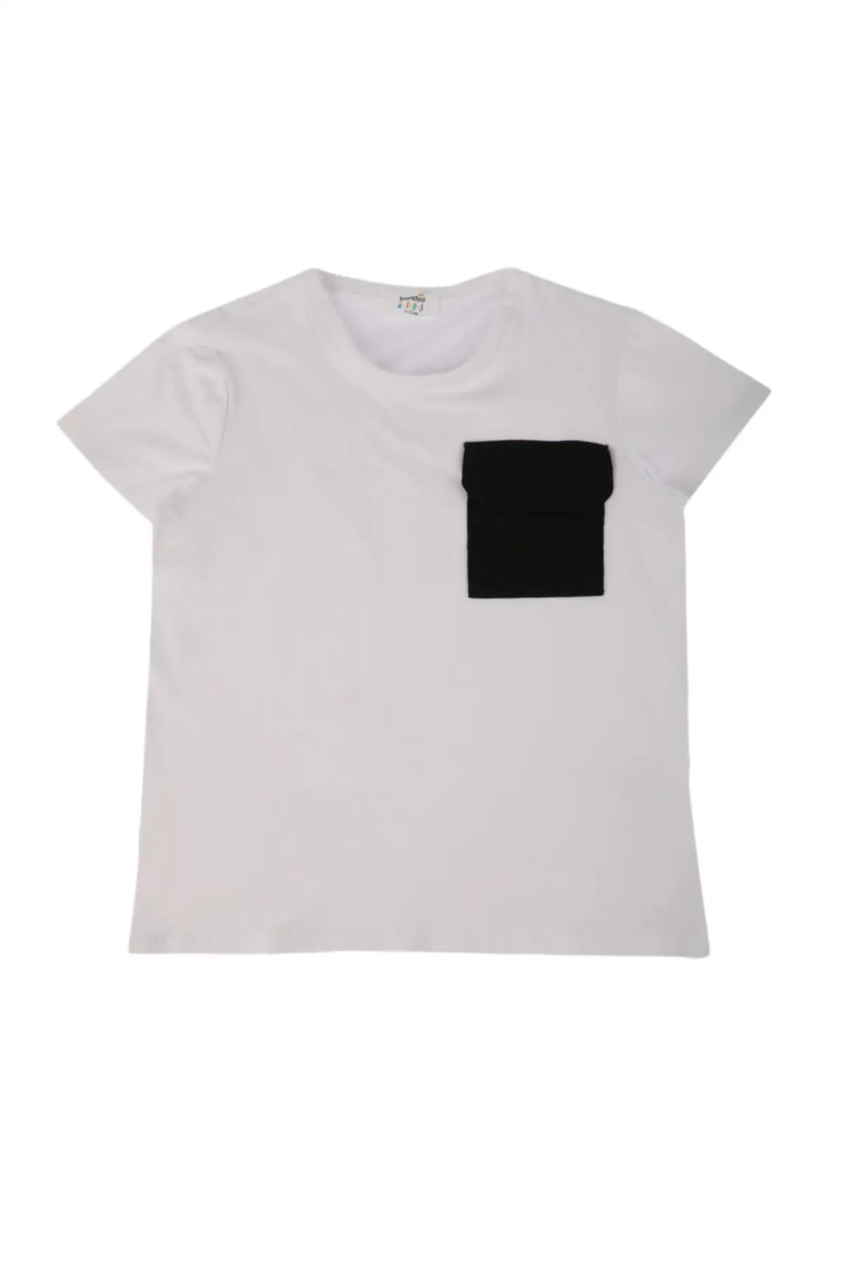 

Pocket Detail Male Child Knitted T-Shirt TKDSS22TS1843