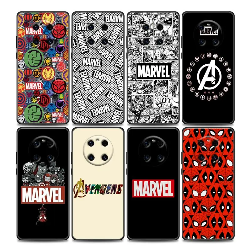 

Marvel Avengers Heros Logo Comics Phone Case For Huawei Mate 10 20 40 40Rs Y6 Y7 Y7a Y8s Y8p Y9a Enjoy 20e 2019 Lite Pro Plus 5G