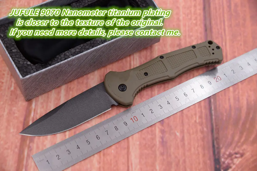 JUFULE 2022 Claymore 9070BK 9070 D2 рукоятка с лезвием Grivory для кемпинга охоты рыбалки выживания