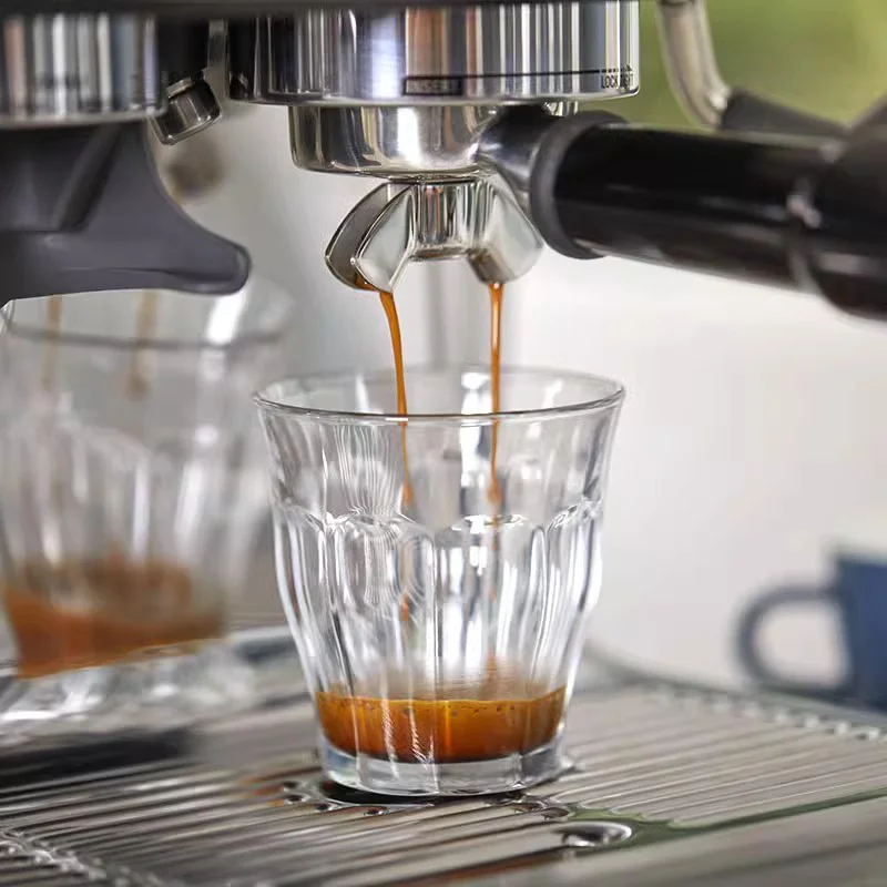 Фото Новая кофемашина для эспрессо Breville Bes870, полуавтоматическая домашняя и коммерческая кофеварка с функцией измельчения зерен, 220-240 В №4