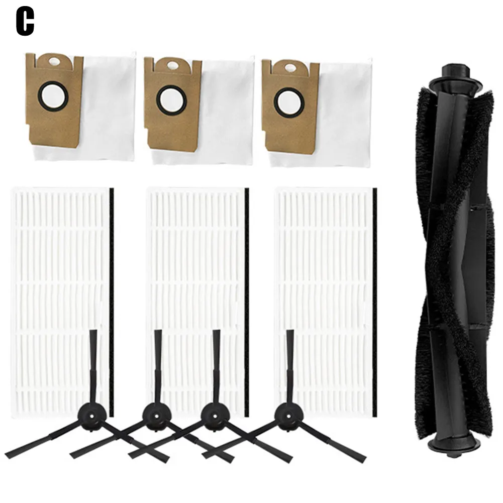

For Lydsto R1 Robot Vacuum Cleaner Dust Bag Mop Cloth Side Brush Roller Brush Dust Cleaner Dirt Remover Home Appliance