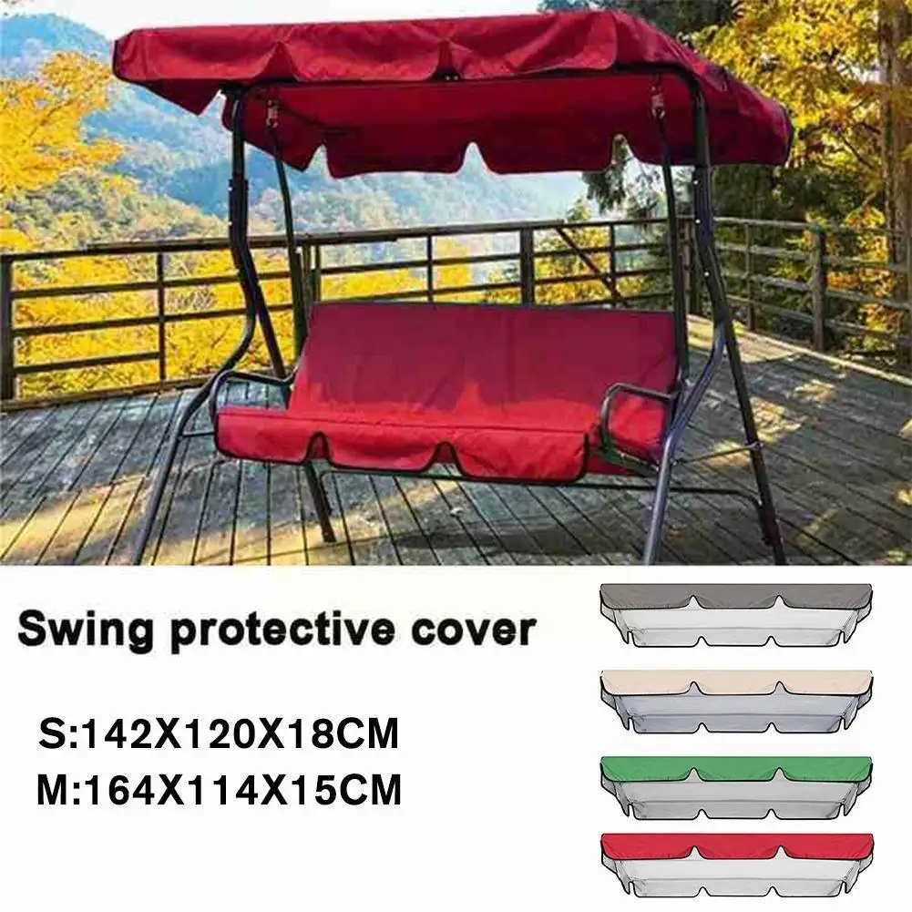 

Outdoor Balcony Swing And Ceiling Cover Garden Swing Uv Dust Rocking Cover Hammock Tent Waterproof Chair Courtya S9x9