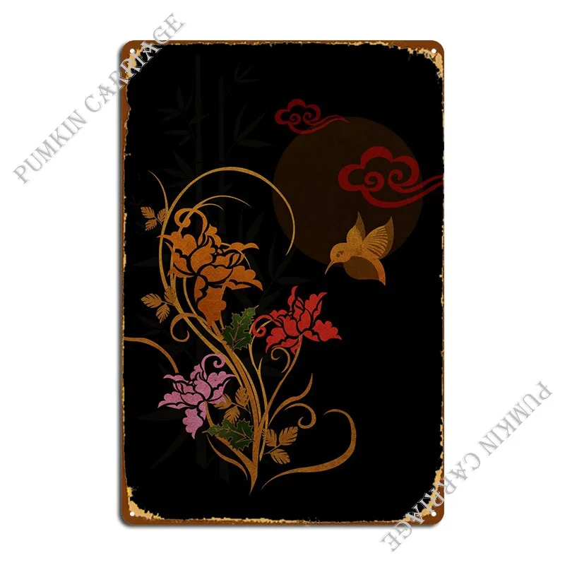 

Металлический знак «Колибри», Настенный декор, персонализированный настенный пещера, печатный оловянный знак, плакат