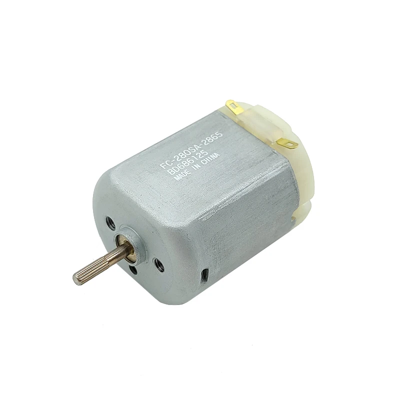 Mabuchi FC-280SA-2865 Mini 280 электродвигатель постоянного тока 3 в 5 в 6 в 7,4 в 9 В 23500 об/мин высокоскоростная карбоновая щетка микро 24 мм электродвигатель разделенный вал