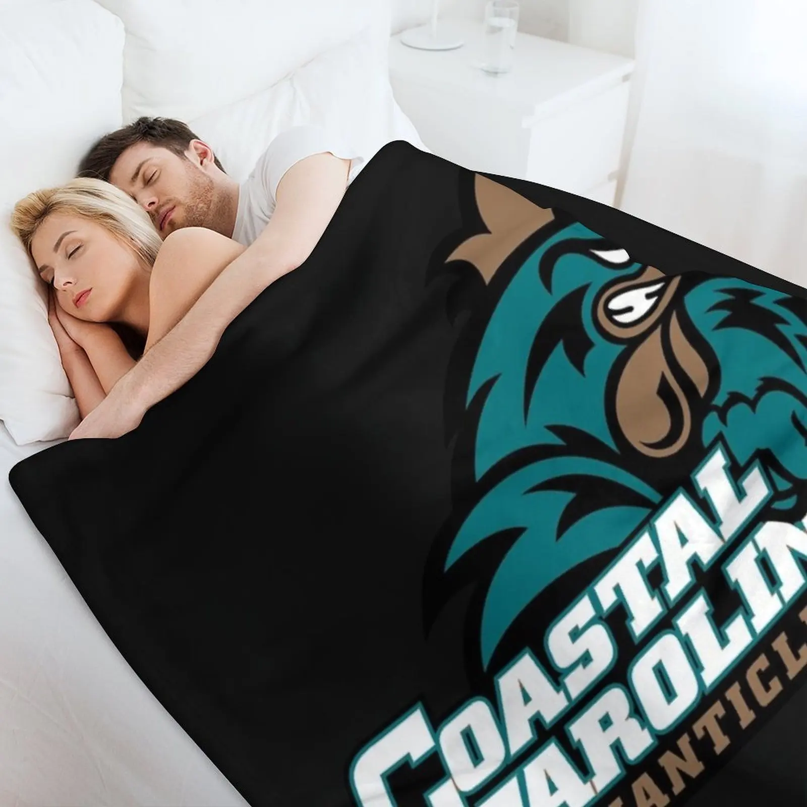Футболка Coastal Carolina Chanticleers Essential одеяло для дивана теплые свободные одеяла