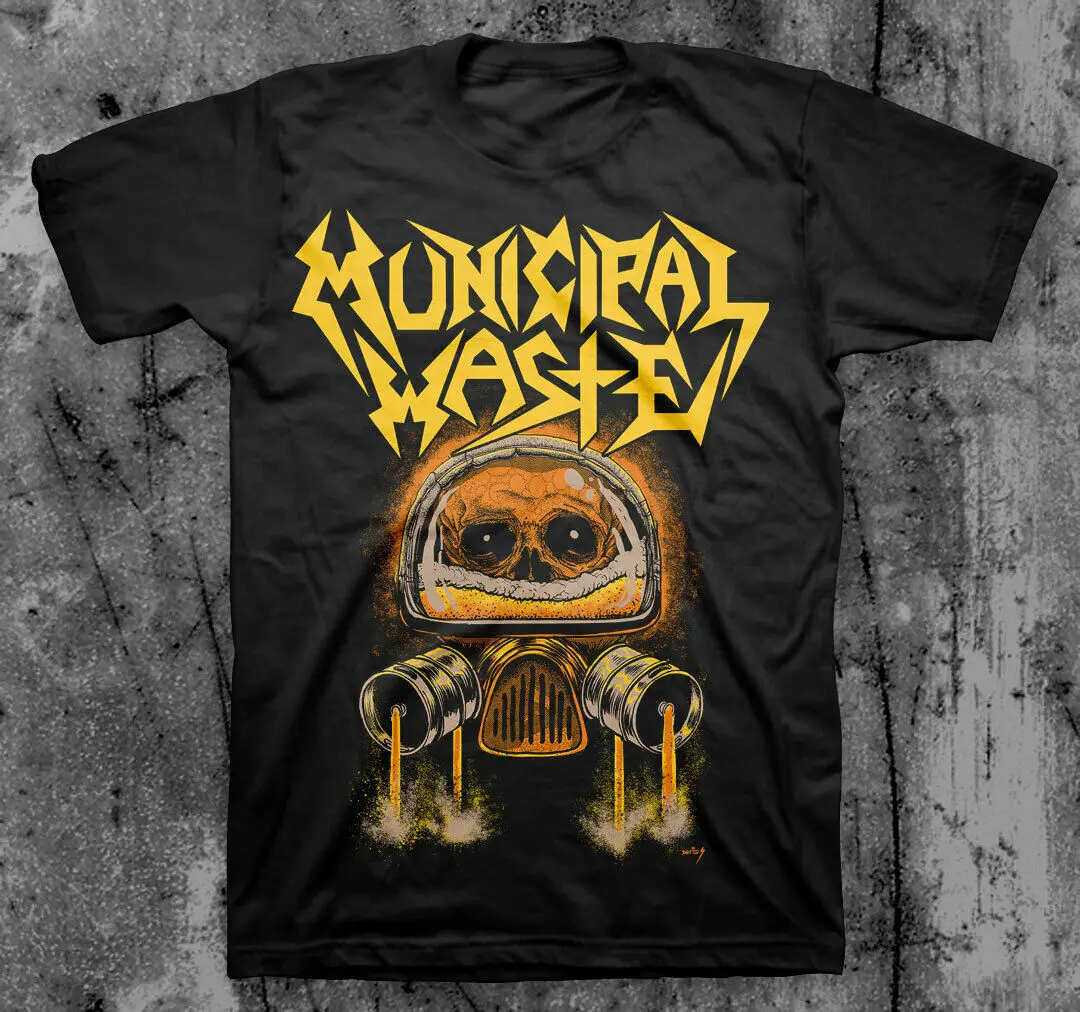 Рубашка для муниципальных отходов «бочонок-убийца» (DRI, Overkill, Warbringer)