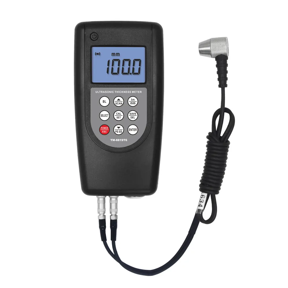

Digital Multi-mode Ultrasonic coating Thickness Gauge TM-8819-T6 Used petroleum, shipbuilding measuring thickness and corrosion