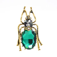cindy xiang 3 colors available crystal large beetle brooches for women fashion vintage bug pin insect jewelry good gift