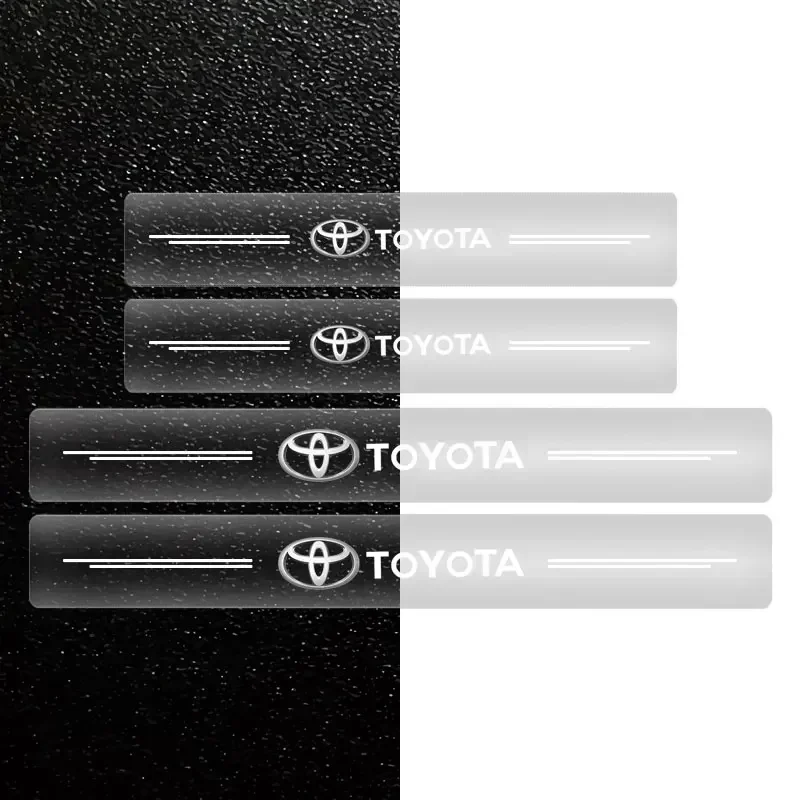 Автомобильный горячий Rav4 Yaris для Toyota защита порога автомобиля прозрачный