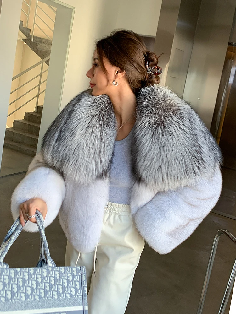 

Fangtai 2023 Natural Real Fox Fur Coat Women Fur Coat Winter Warm Luxury Plus Size Jackets Clothing Free Shipping Female Vest