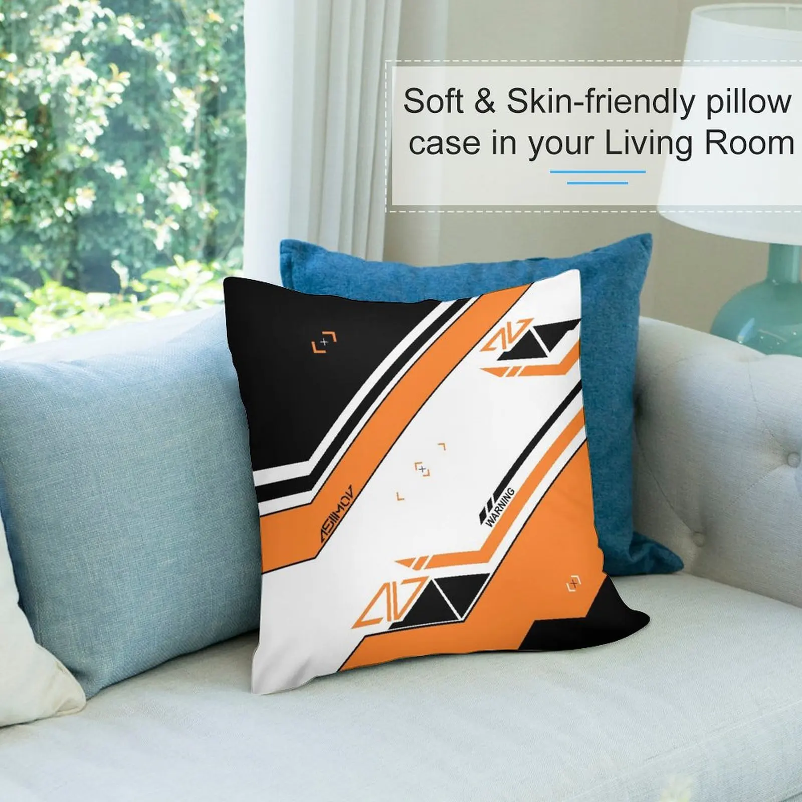 CS:GO - Декоративная подушка Asiimov Роскошная наволочка Наволочки Декоративные