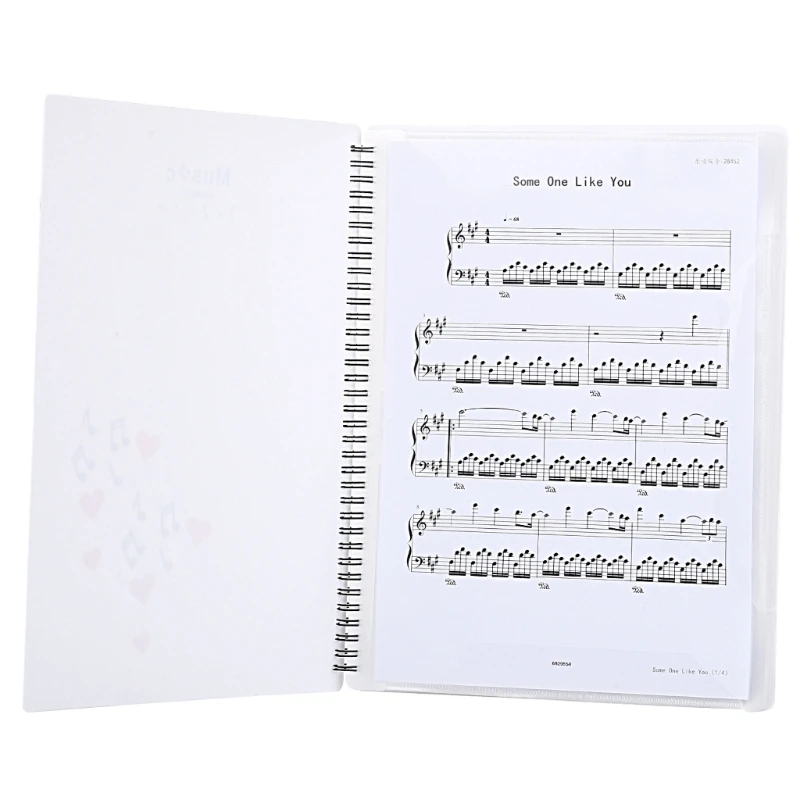 A9LD держатель для нот заготовки спирали переплет музыки музыкальный файл папка