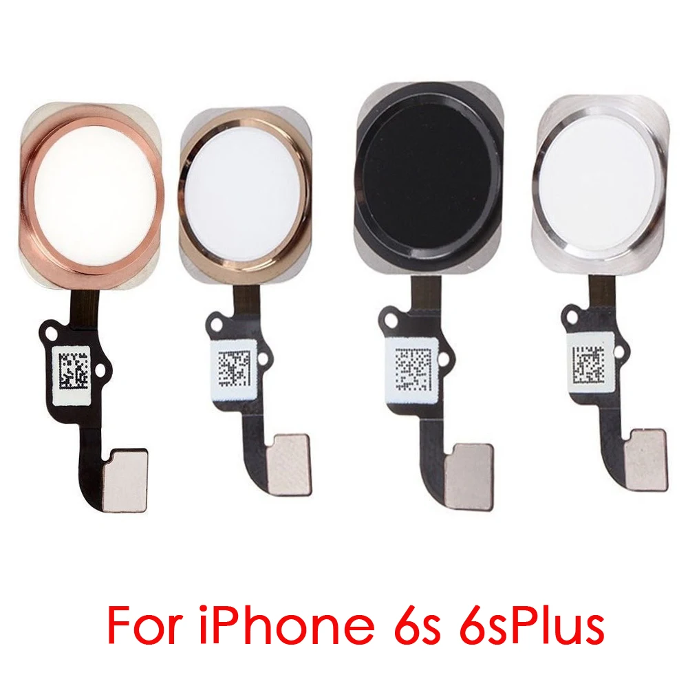 Home Button With Flex Cable For iPhone 5 5C 5S 6 Plus 6s 7 7Plus 8G 8 Black/White/Gold/ Rose Gold Assembly |