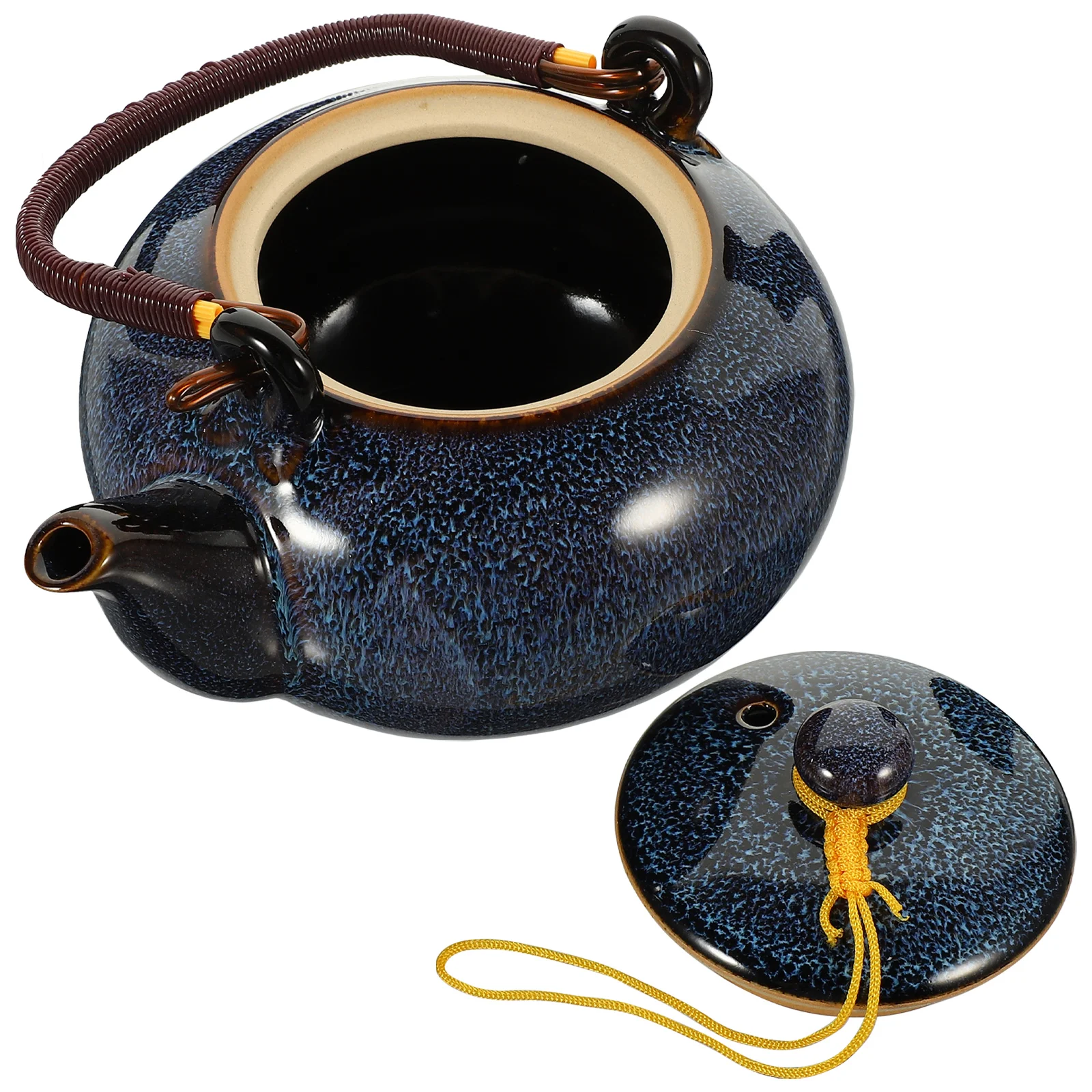 

Teapot Handle Ceramics Water Kettle Chinese Maker Hot Decorative Vintage