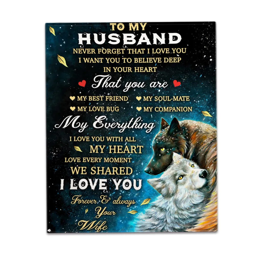 

Одеяло для дивана с цифровым принтом, весна-осень, конверт для моего мужа, двустороннее фланелевое одеяло, одеяло «сделай сам» (с индивидуал...