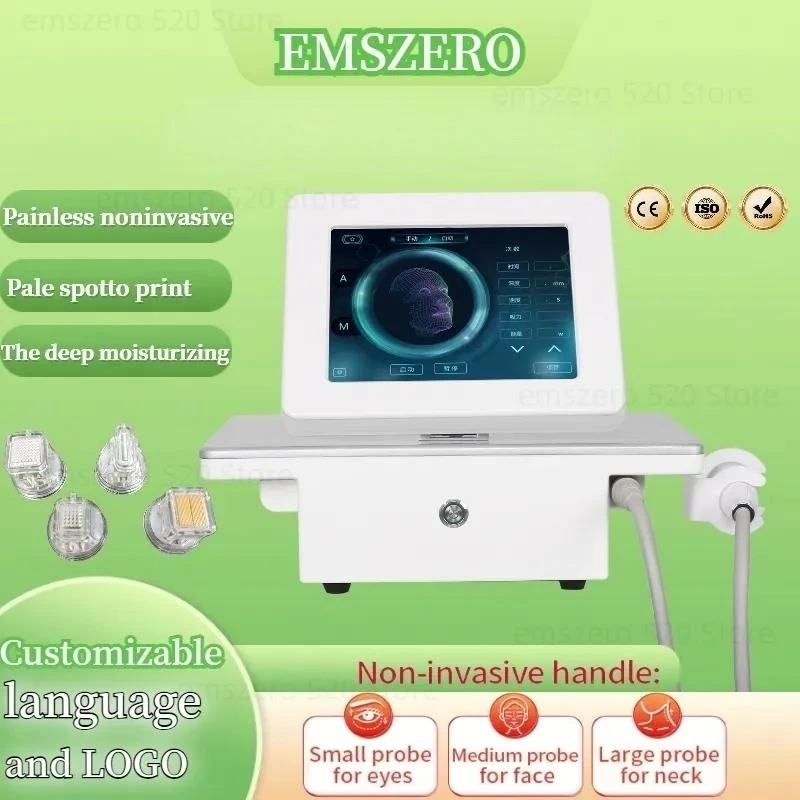 

2023 HOT Micro Facial Lifting Machine Scar Freckle Gold Radio Frequency Microcrystalline Care Beauty Machine