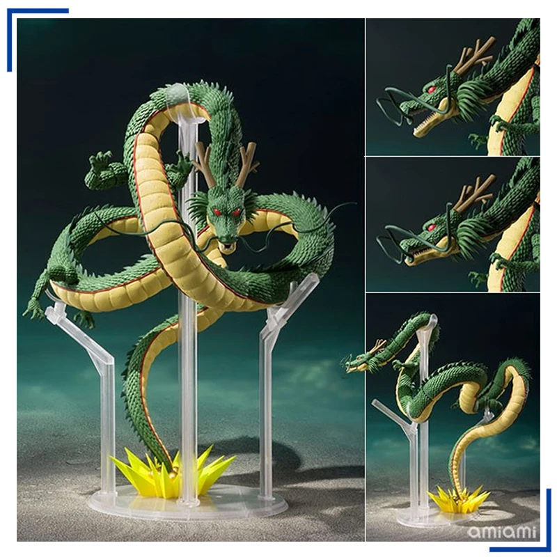 

Bandai genuine Dragon Ball SHF super saiyan call Dragon God Exquisite Anime Action figure Model for Gifts collector children