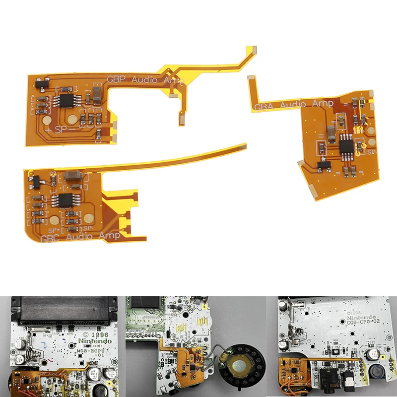 

Маломощный цифровой модуль усилителя громкости для Gameboy advance color pocket GBA GBC GBP