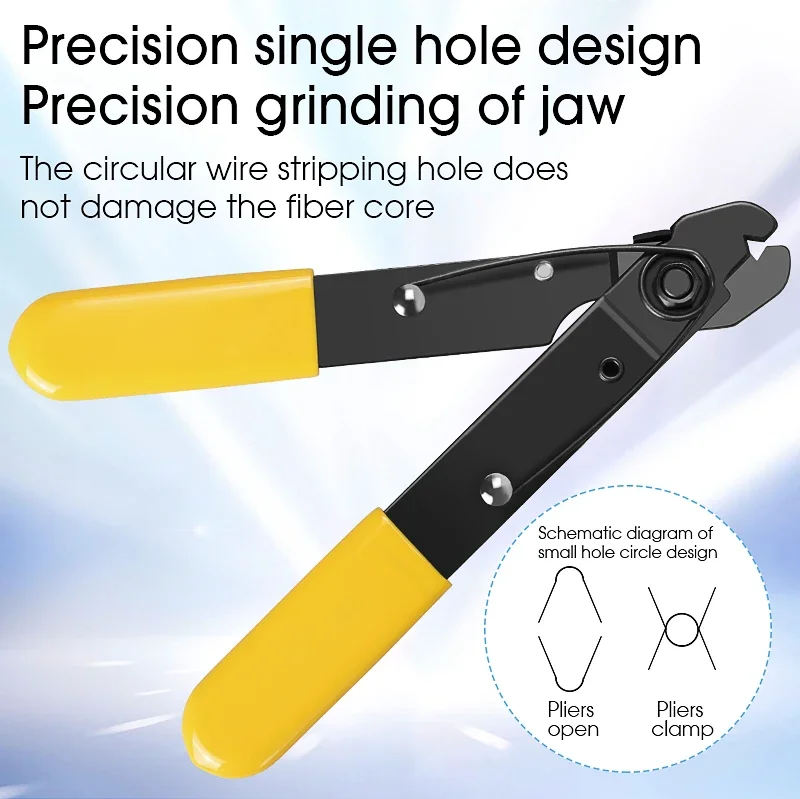 COMPTYCO FO103-S Зажим для зачистки оптоволоконного кабеля с одним отверстием Щипцы