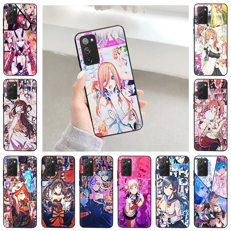 

Ultra Thin Silicone Anime Cute Girl Phone Case for Xiaomi Redmi Note 11Pro 11 11t 10s 10 5G 10C 9T 9S 9C 9A 8 9 Soft Mate Cover