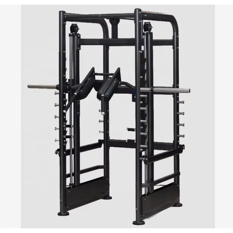 Фото Многофункциональный тренажер 3D Smith Machine для силовых тренировок, коммерческий тренажер для приседаний, силовой тренажер Smith Machine №3