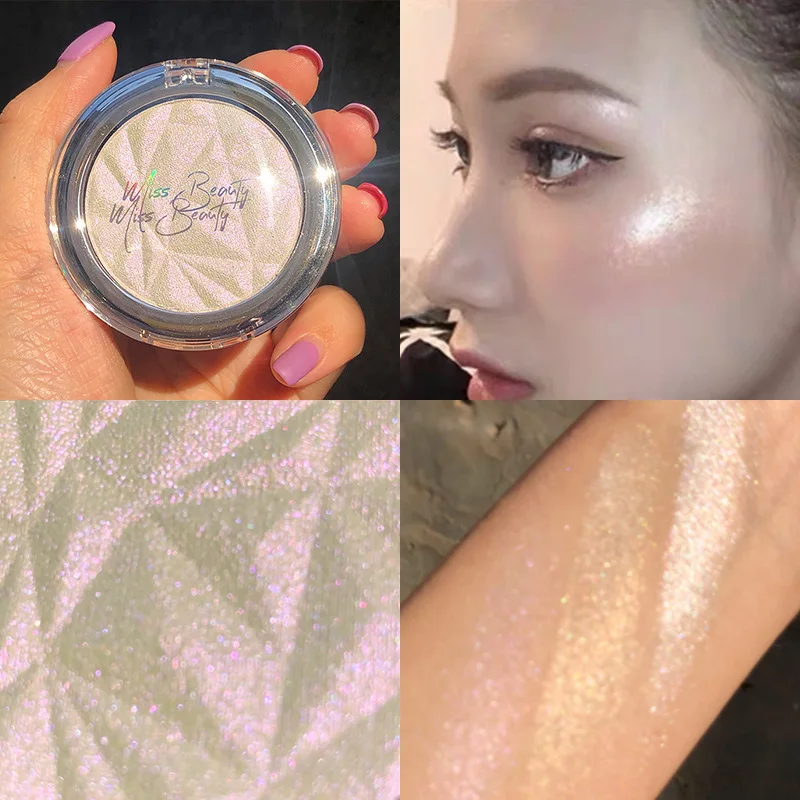 

Diamond Highlighter Powder Glitter Palette Makeup Glow Brighten Face Contour Shimmer Illuminator Ginger Highlight Cosmetics