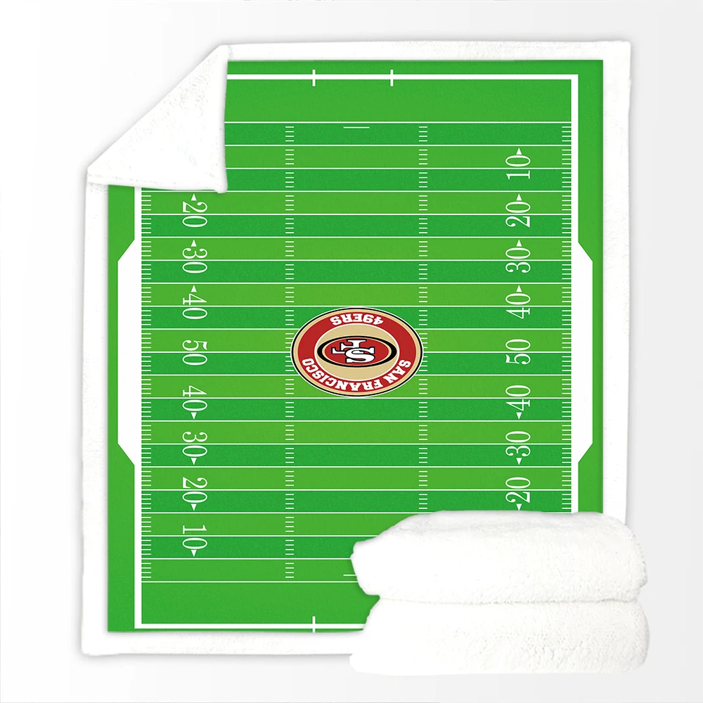 

Baseball Field Cozy Premium Fleece Blanket 3D printed Wearable Blanket Adults/kids Sherpa Blanket 02