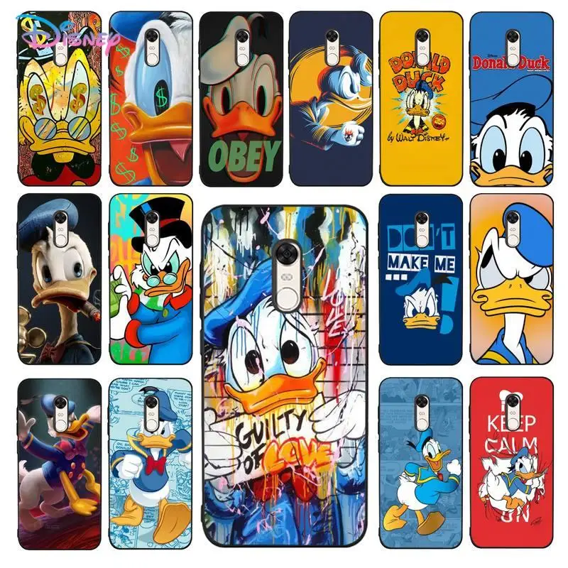 

Disney Donald Duck Phone Case for Redmi 5 6 7 8 9 A 5plus K20 4X 6 cover