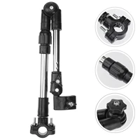 practical angle adjustable outdoor extendable umbrella mount holder stand for scooter wheel chair walker bike