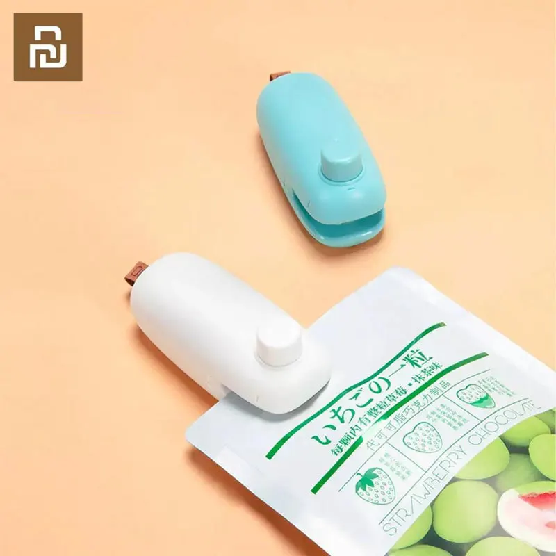 

Youpin 90fun NINETYGO Portable Mini Bag Sealer Handheld Heat Sealer Bag Resealer Cutter for Plastic Bag Food Storage Snack Fresh