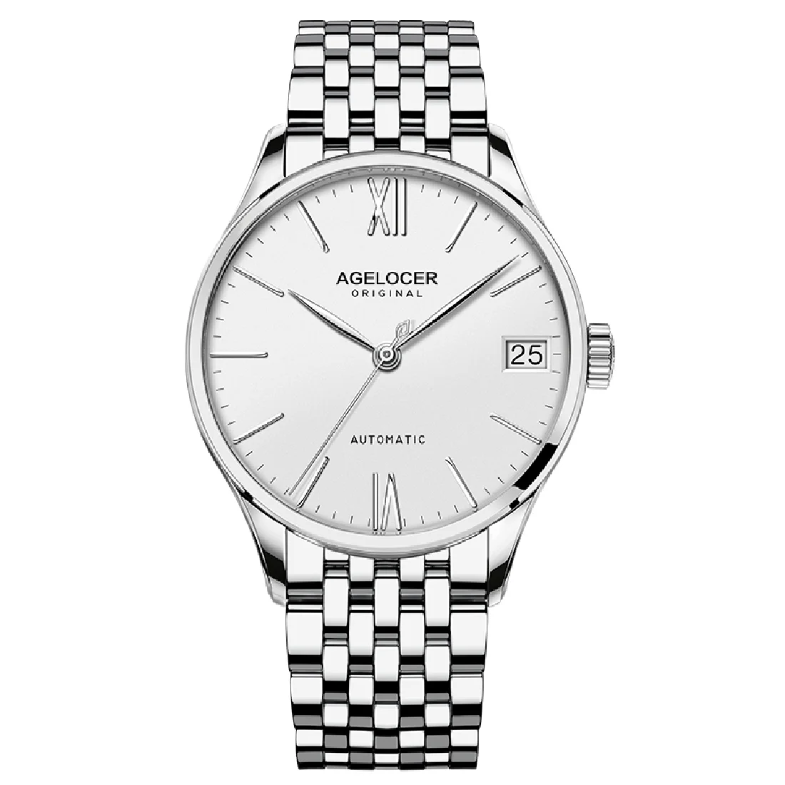 

AGELOCER Men Watch Automatic Self-wind Mechanical Watches Date Top Luxury Brand Wrist watch Clock Relogio Masculino
