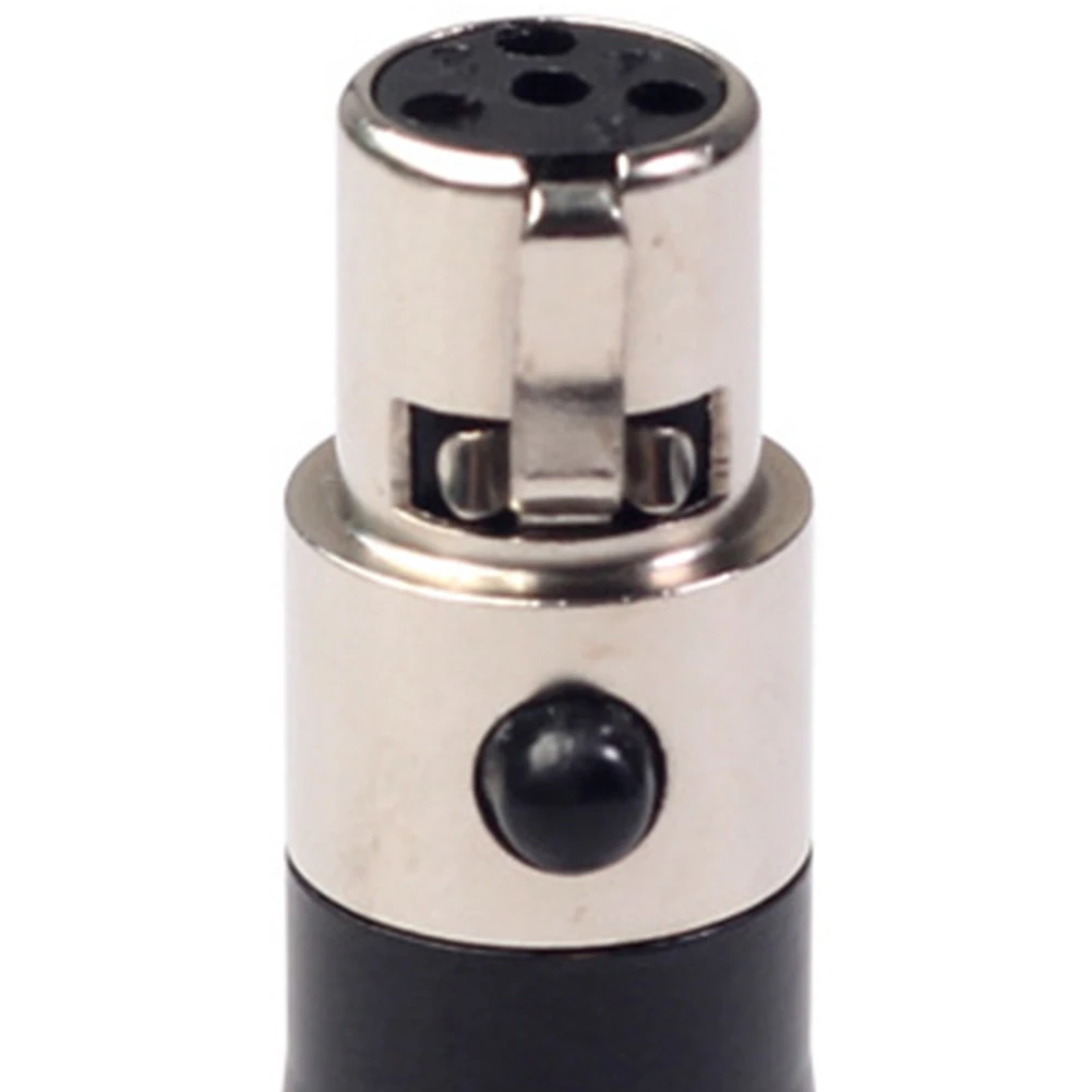 XLR Mini 3-контактный разъем папа на 4-контактный мама Аудиоадаптер Разъем Hi-Fi