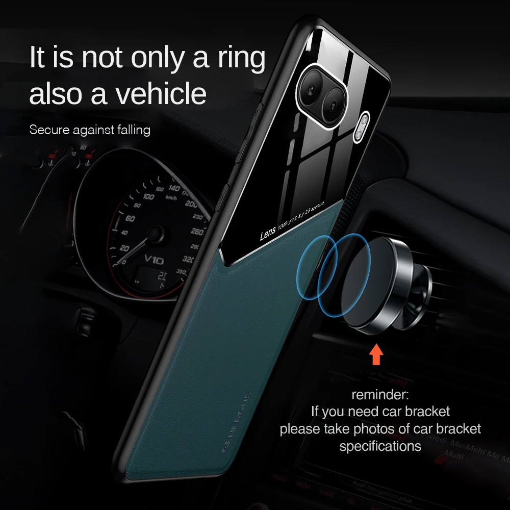 Для OnePlus Nord4 Nord 4 5G чехол встроенная Магнитная пластина из искусственной кожи