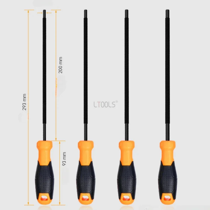 Электрическая пила круглый стальной ручной напильник для бензопилы