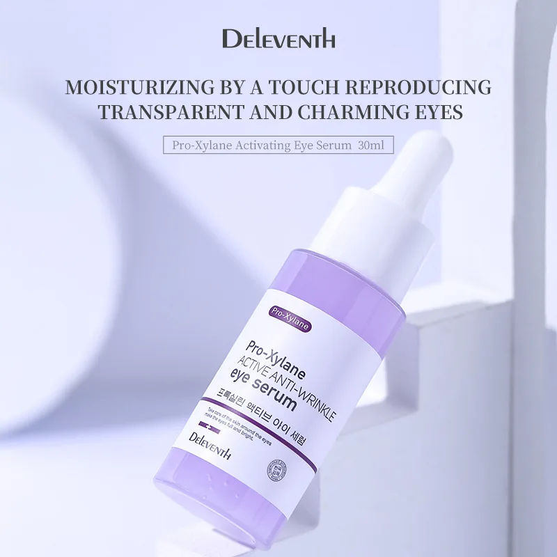 

DEleventh Pro-Xylane Anti-Wrinkle Eye Serum Moisture Remove Eye Bags Fade Fine Lines Dark Circles Brighten Anti Aging Eye Care