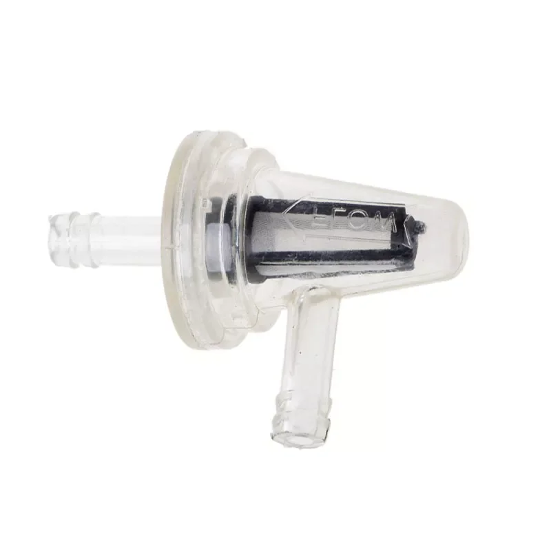 

1x Universal Motorcycle Right Angle Inline Fuel Filter 1/4" 6mm Hose Lines