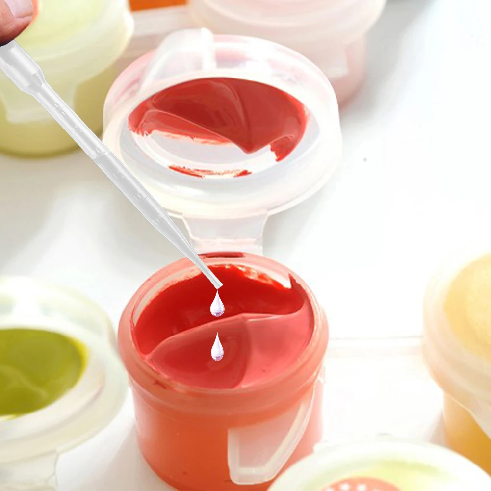 50 шт. лабораторные пипетки пластиковые одноразовые стерильные для переноса