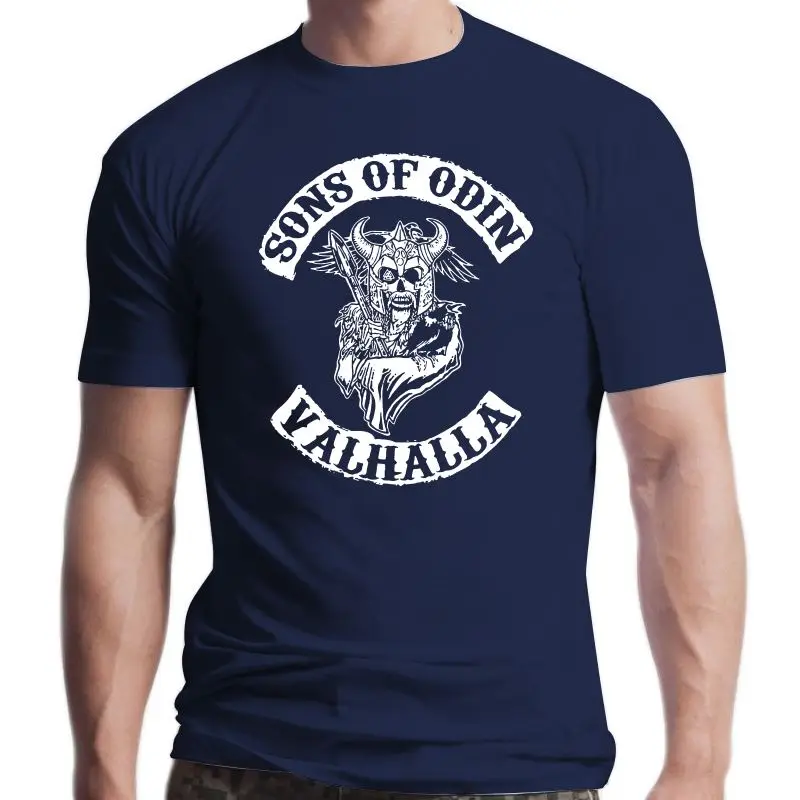 

Новые мужские футболки с принтом Sons Of Odin Valhalla