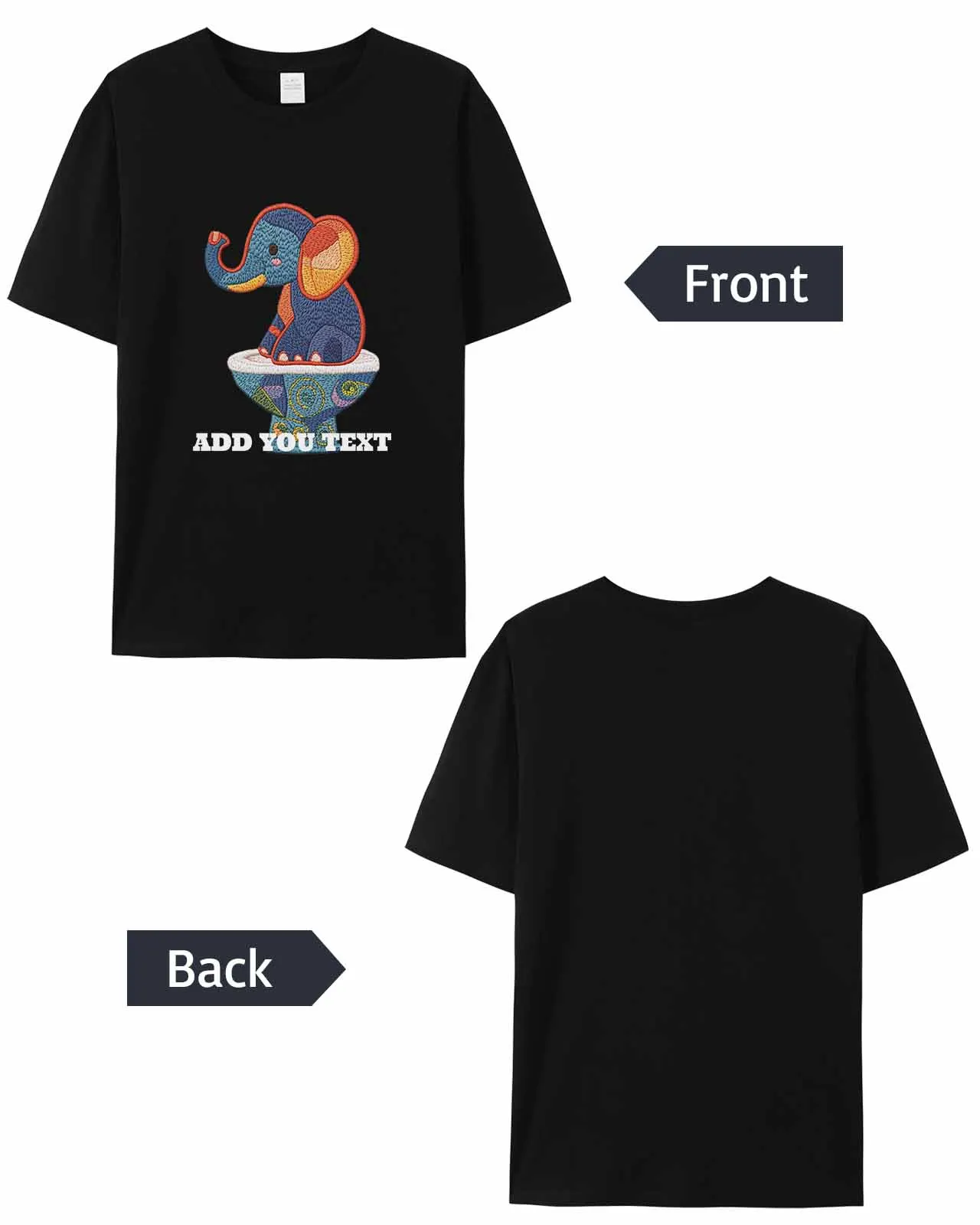 Футболка со слоном в стиле линии подарок для влюбленных толстовка фитнеса