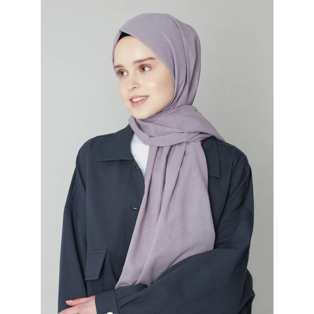 

Хлопковая шаль-Сирень-дорли