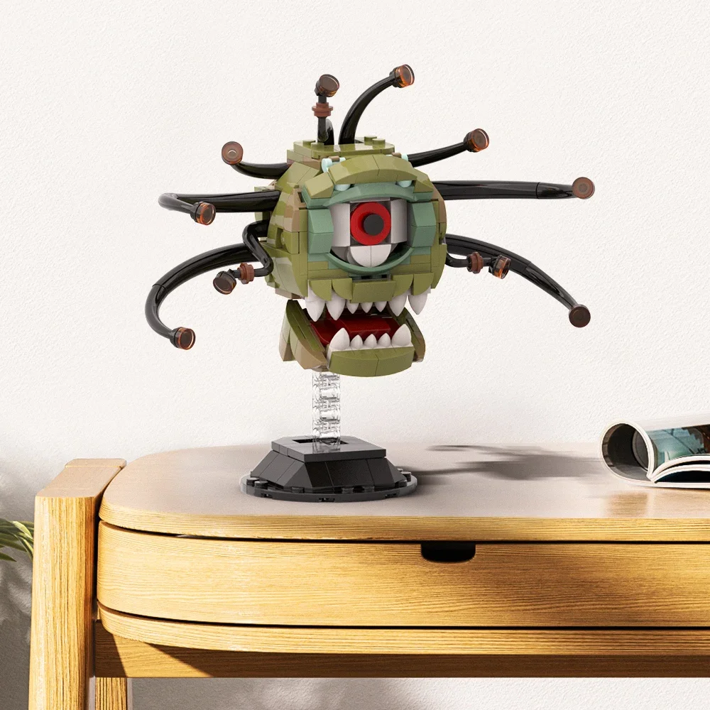 Конструктор MOC подземелья Beholder монстры имитирующие грудь монстр-глаз ужасов