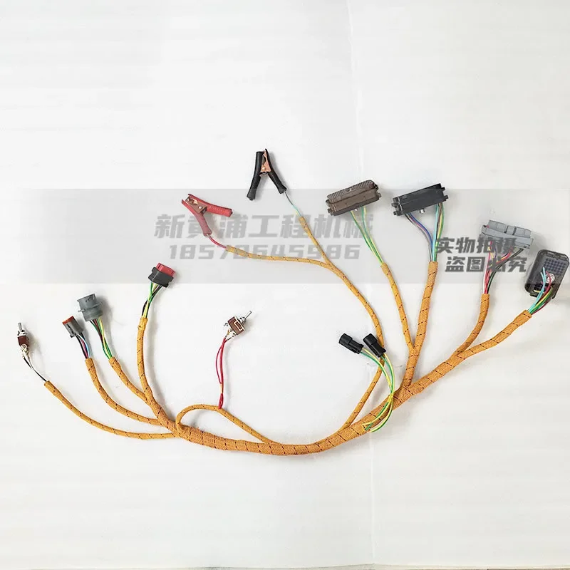 Фото Кабель для проверки дросселя двигателя C6.4/C6.6/C6.1/C7/C7.1//C9/C13//C15, запчасти для экскаваторов Caterr для проверки. №2