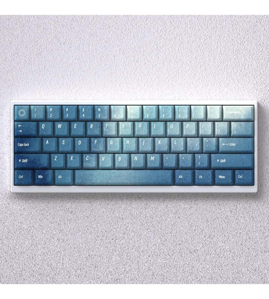 Фото Кейкапы из PBT-материала оригинальной высоты, подходят для клавиатур 60, 65, 68, ATK68, MADE68, Aurora. №2