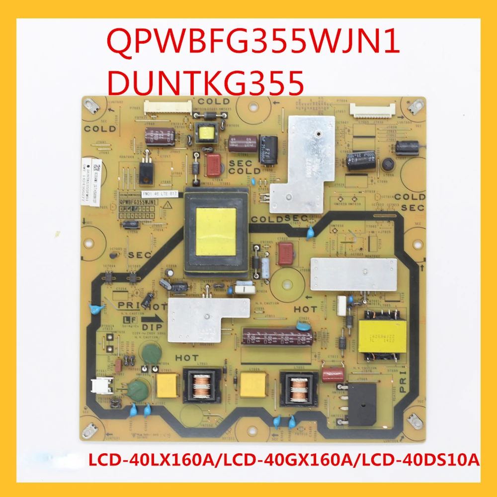 Карта питания QPWBFG355WJN1 DUNTKG355 для телевизионной модели оригинальная плата