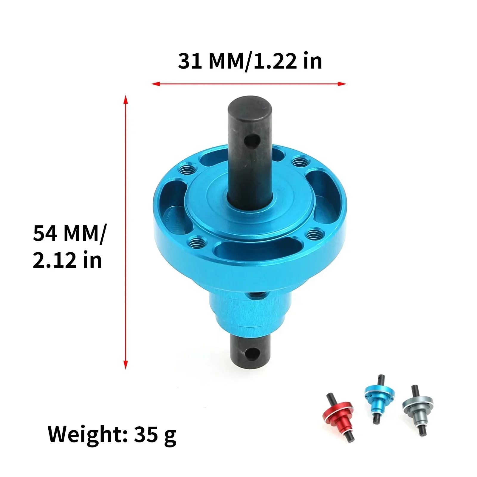 Котушка блокировки переднего/заднего дифференциала HR для гонок Trxa-s 1/10 Maxx