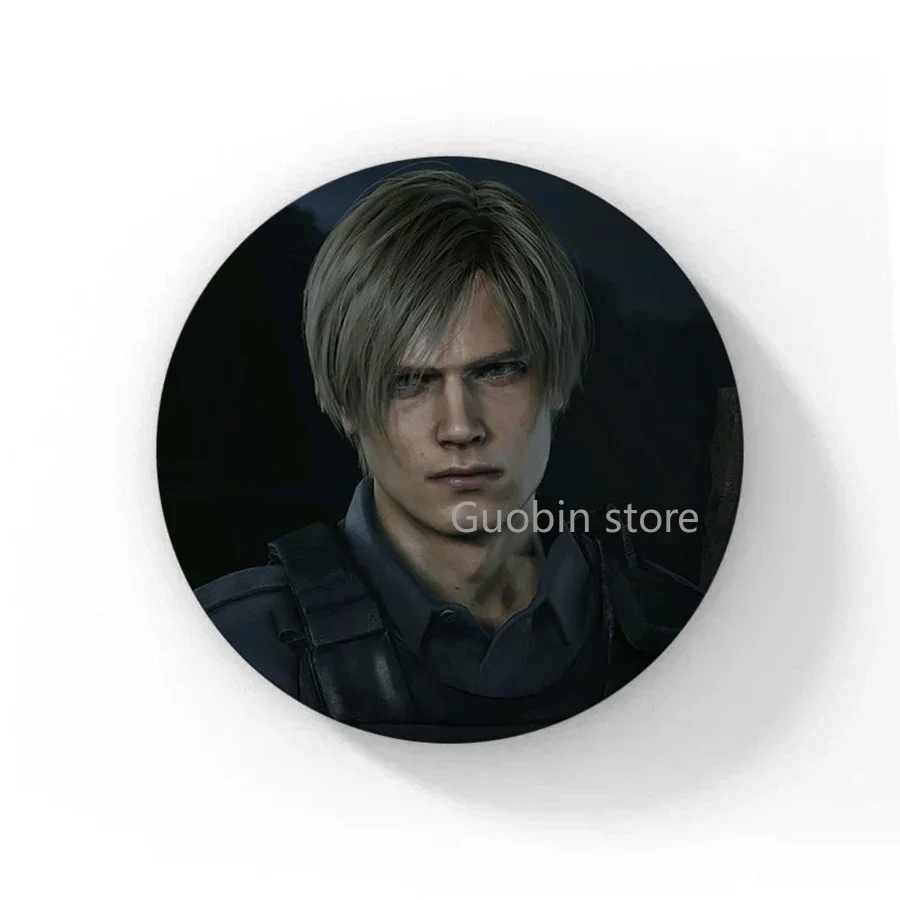 Значок Леон Кеннеди розовый убийство кеннеди конец камелота