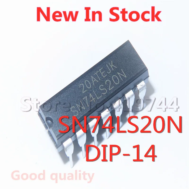 5 шт./лот SN74LS20N HD74LS20P 74LS20 DIP-14 ДВОЙНОЙ 4-ВХОДНОЙ шлюз стандарта NAND новый оригинальный IC