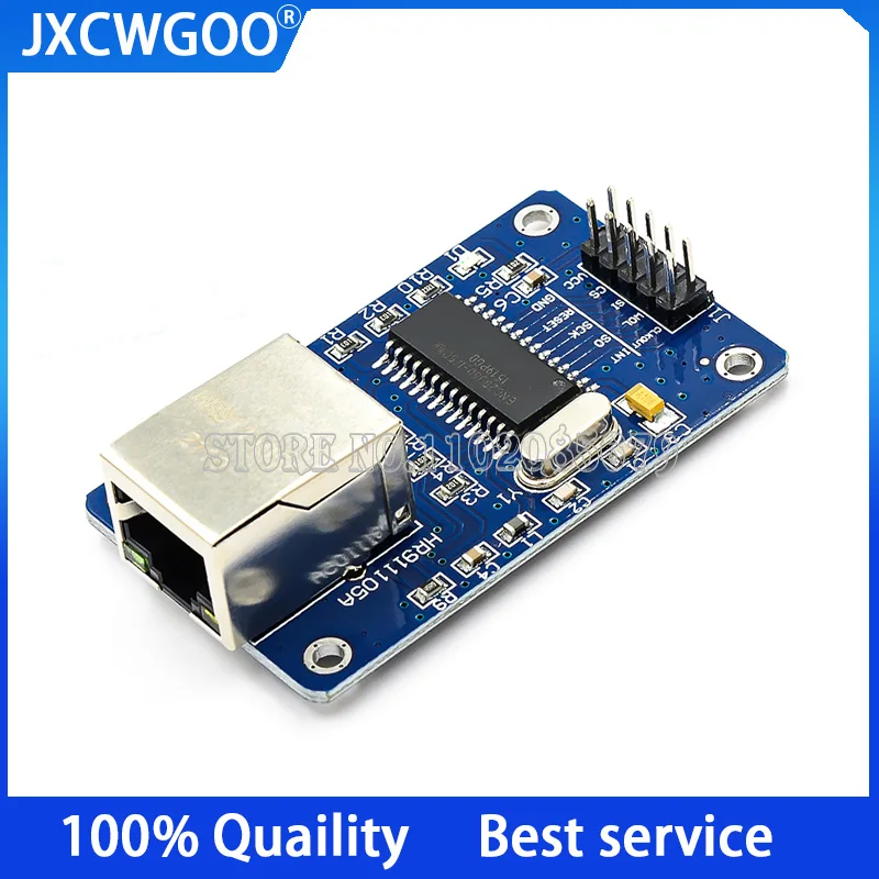 Сетевой модуль ENC28J60 1 шт. интерфейс SPI Ethernet MCU макетная плата поддерживающий новый