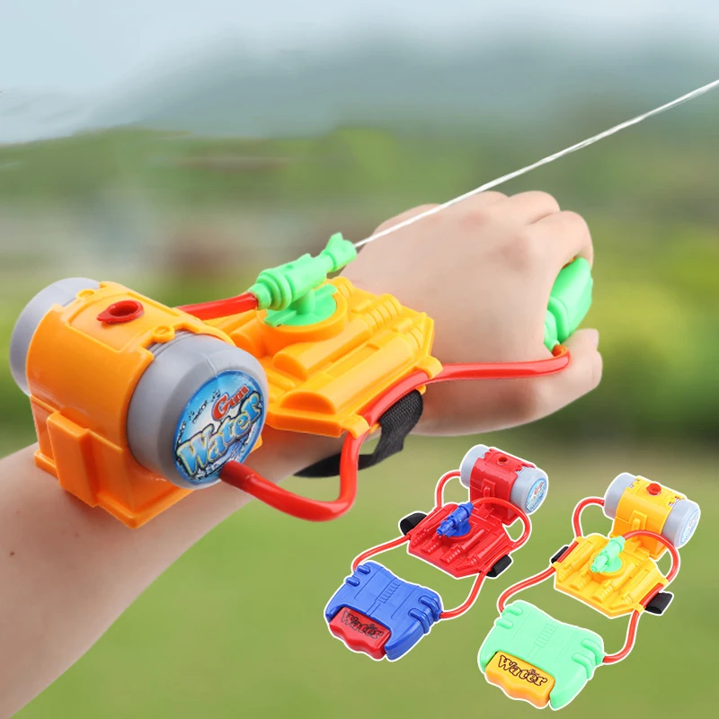 

Креативный запястный водный шутер, запястный ремешок, ручной захват, дальний струйный герметизатор, Детские Летние Водные Игрушки для плавания на открытом воздухе